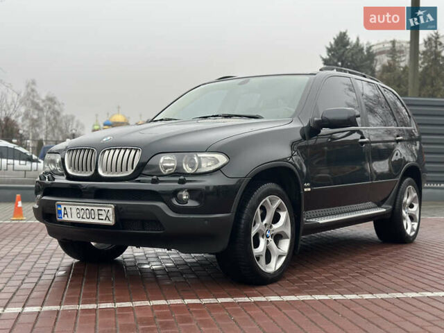 Чорний БМВ Х5, об'ємом двигуна 4.4 л та пробігом 226 тис. км за 11500 $, фото 1 на Automoto.ua