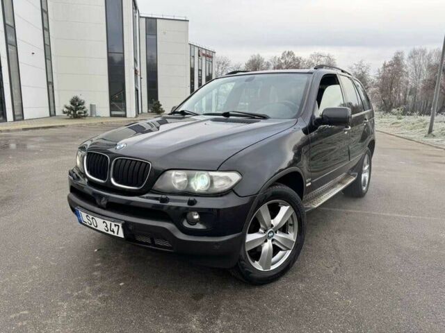 Черный БМВ Х5, объемом двигателя 3 л и пробегом 230 тыс. км за 2837 $, фото 1 на Automoto.ua