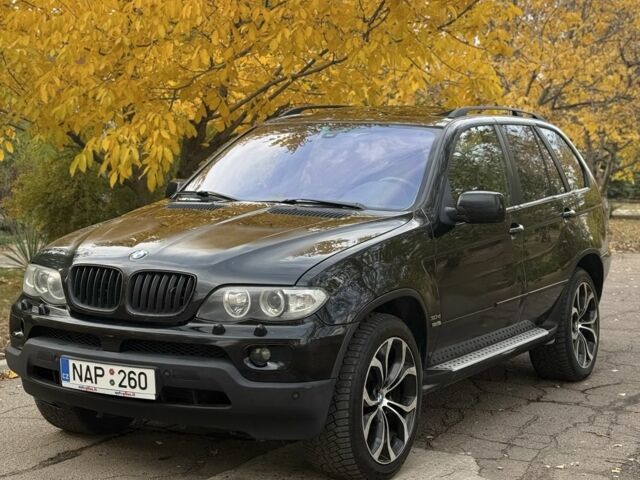 Черный БМВ Х5, объемом двигателя 3 л и пробегом 340 тыс. км за 6500 $, фото 1 на Automoto.ua