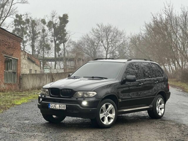Черный БМВ Х5, объемом двигателя 3 л и пробегом 380 тыс. км за 6400 $, фото 1 на Automoto.ua