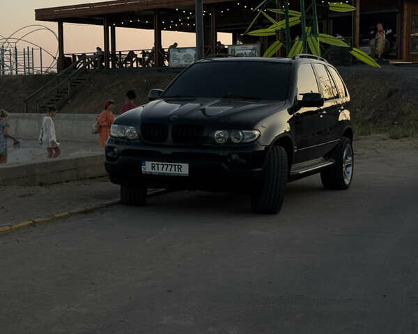 Черный БМВ Х5, объемом двигателя 3 л и пробегом 407 тыс. км за 12200 $, фото 1 на Automoto.ua