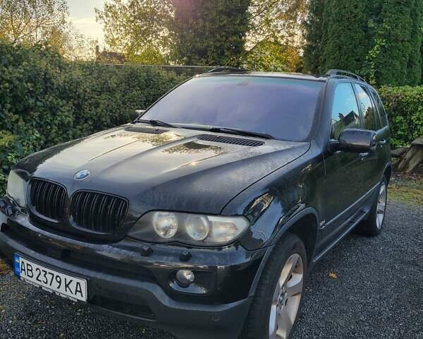 Черный БМВ Х5, объемом двигателя 3 л и пробегом 370 тыс. км за 11500 $, фото 1 на Automoto.ua