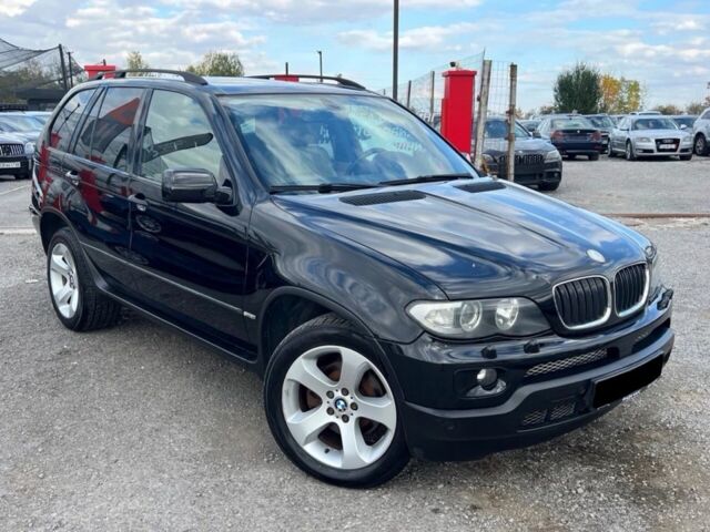 Черный БМВ Х5, объемом двигателя 3 л и пробегом 220 тыс. км за 7000 $, фото 1 на Automoto.ua