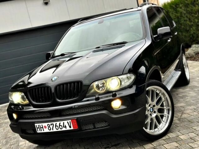 Черный БМВ Х5, объемом двигателя 3 л и пробегом 234 тыс. км за 3800 $, фото 1 на Automoto.ua