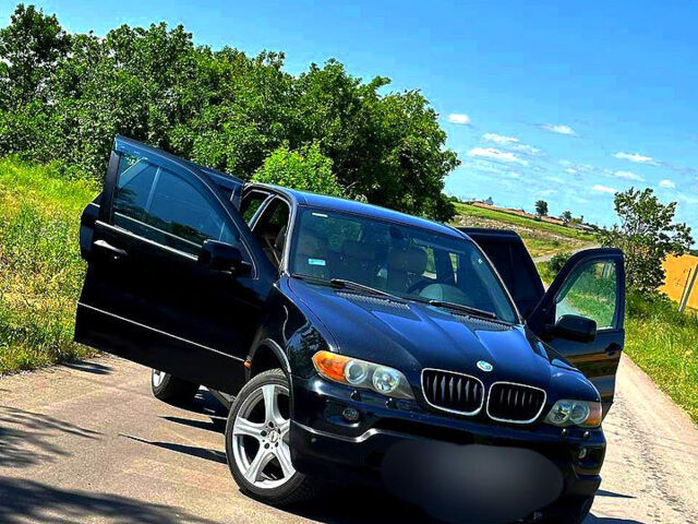 Черный БМВ Х5, объемом двигателя 3 л и пробегом 218 тыс. км за 11500 $, фото 1 на Automoto.ua