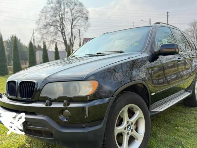 Черный БМВ Х5, объемом двигателя 3 л и пробегом 303 тыс. км за 8800 $, фото 1 на Automoto.ua