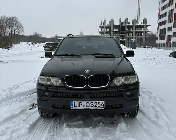 Чорний БМВ Х5, об'ємом двигуна 3 л та пробігом 309 тис. км за 6000 $, фото 1 на Automoto.ua