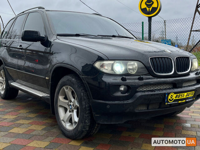 Чорний БМВ Х5, об'ємом двигуна 3 л та пробігом 340 тис. км за 11200 $, фото 1 на Automoto.ua