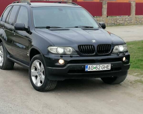 Черный БМВ Х5, объемом двигателя 3 л и пробегом 450 тыс. км за 6199 $, фото 1 на Automoto.ua