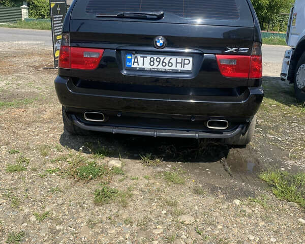 Черный БМВ Х5, объемом двигателя 4.8 л и пробегом 280 тыс. км за 12900 $, фото 1 на Automoto.ua