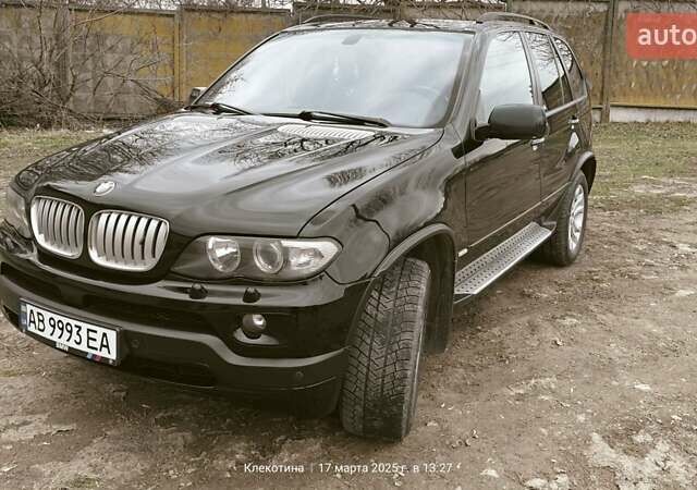 Черный БМВ Х5, объемом двигателя 3 л и пробегом 265 тыс. км за 10600 $, фото 1 на Automoto.ua