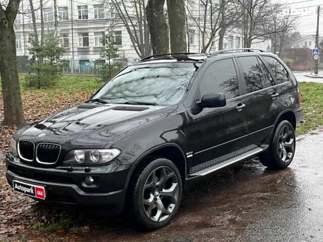 Черный БМВ Х5, объемом двигателя 3 л и пробегом 419 тыс. км за 12790 $, фото 1 на Automoto.ua