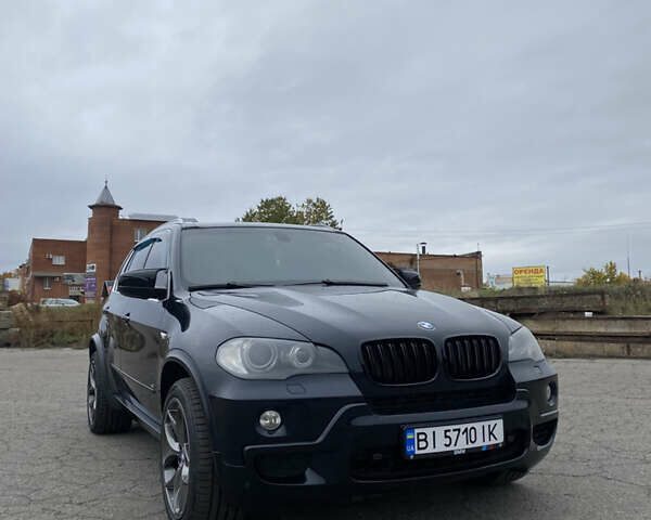 Черный БМВ Х5, объемом двигателя 4.8 л и пробегом 229 тыс. км за 17000 $, фото 1 на Automoto.ua