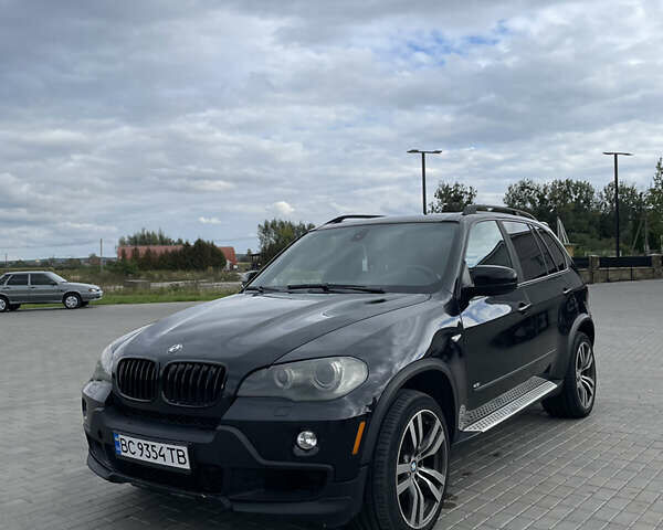 Черный БМВ Х5, объемом двигателя 4.8 л и пробегом 265 тыс. км за 11500 $, фото 1 на Automoto.ua