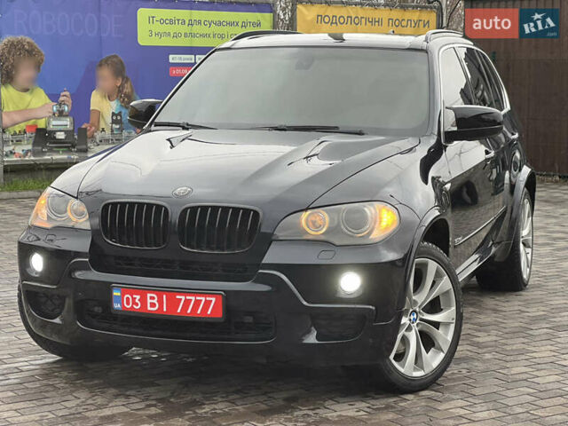 Черный БМВ Х5, объемом двигателя 2.99 л и пробегом 329 тыс. км за 15500 $, фото 1 на Automoto.ua
