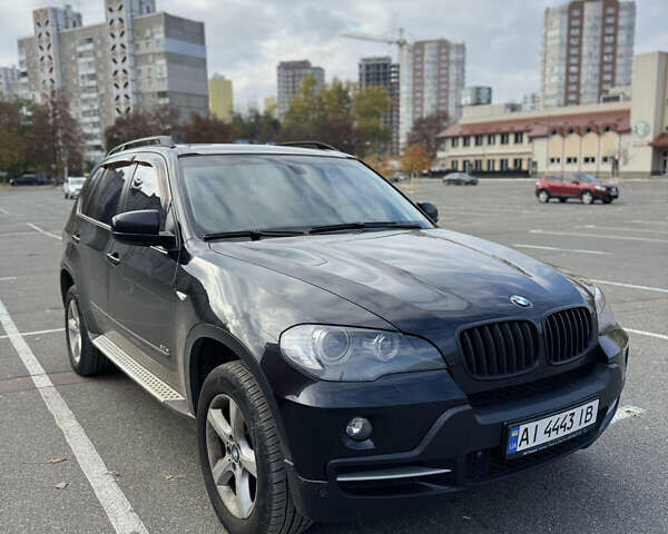 Черный БМВ Х5, объемом двигателя 3 л и пробегом 216 тыс. км за 12000 $, фото 1 на Automoto.ua