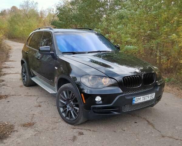 Черный БМВ Х5, объемом двигателя 4.8 л и пробегом 234 тыс. км за 12500 $, фото 1 на Automoto.ua