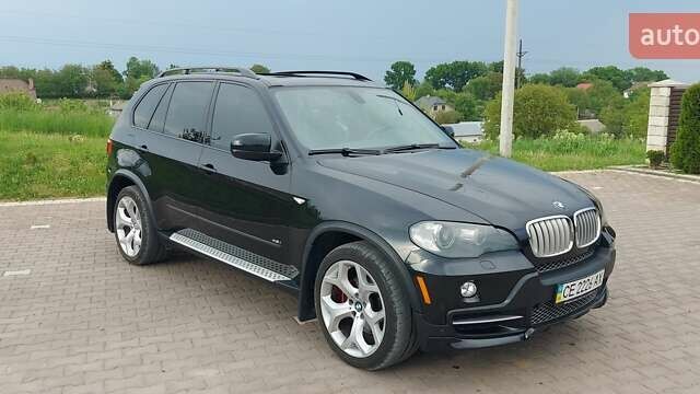 Черный БМВ Х5, объемом двигателя 4.8 л и пробегом 155 тыс. км за 16500 $, фото 1 на Automoto.ua
