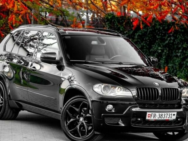 Черный БМВ Х5, объемом двигателя 3 л и пробегом 167 тыс. км за 4300 $, фото 1 на Automoto.ua