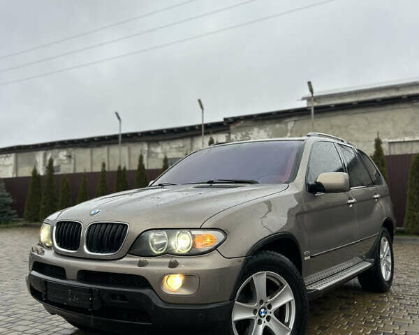 Коричневый БМВ Х5, объемом двигателя 3 л и пробегом 318 тыс. км за 9850 $, фото 1 на Automoto.ua