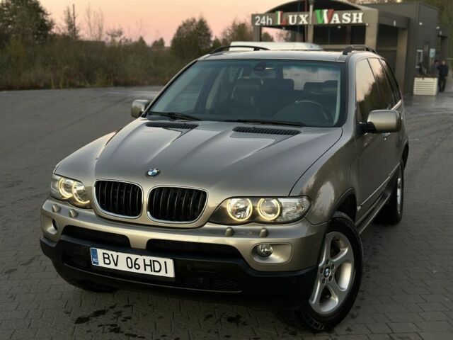 Коричневый БМВ Х5, объемом двигателя 3 л и пробегом 350 тыс. км за 7150 $, фото 1 на Automoto.ua