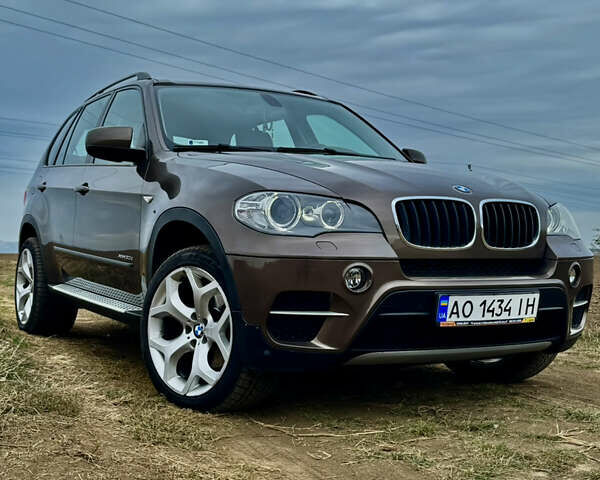 Коричневый БМВ Х5, объемом двигателя 3 л и пробегом 207 тыс. км за 21999 $, фото 1 на Automoto.ua