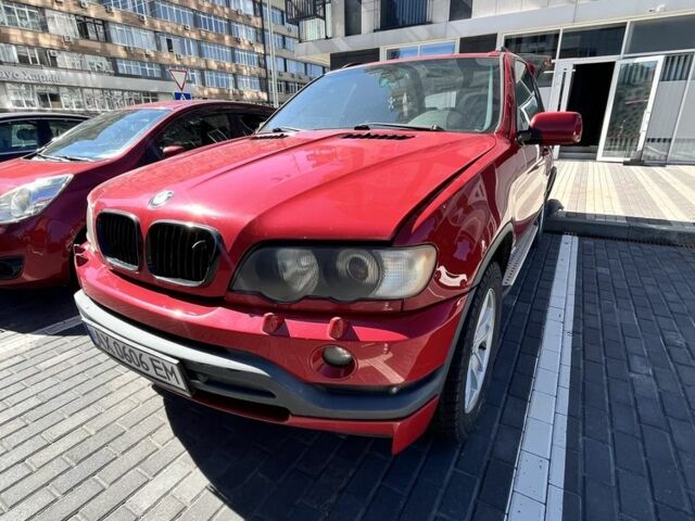Красный БМВ Х5, объемом двигателя 4.6 л и пробегом 3 тыс. км за 8000 $, фото 1 на Automoto.ua