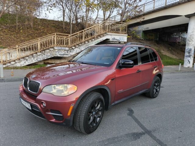 Червоний БМВ Х5, об'ємом двигуна 3 л та пробігом 198 тис. км за 10800 $, фото 1 на Automoto.ua