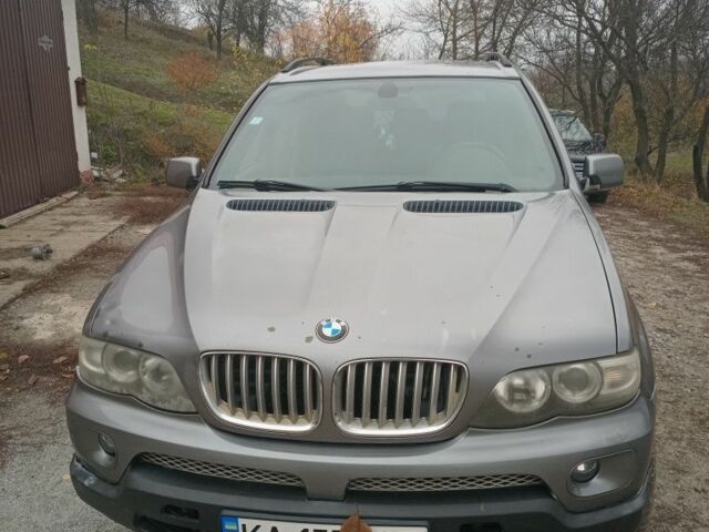 Серый БМВ Х5, объемом двигателя 3 л и пробегом 367 тыс. км за 4739 $, фото 1 на Automoto.ua