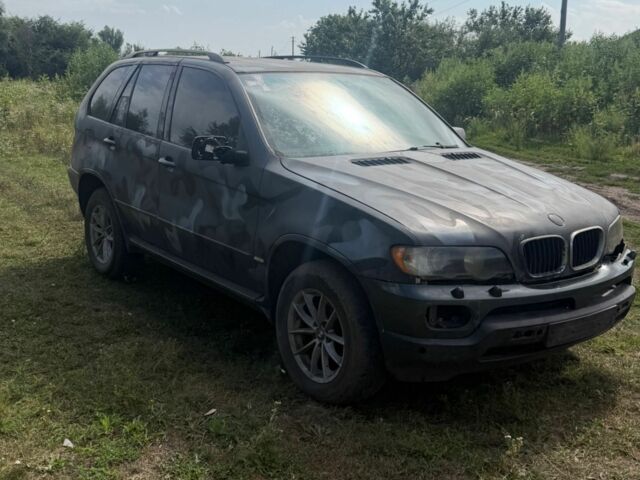 Серый БМВ Х5, объемом двигателя 3 л и пробегом 400 тыс. км за 2684 $, фото 1 на Automoto.ua