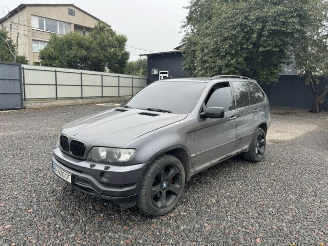 Серый БМВ Х5, объемом двигателя 4.4 л и пробегом 230 тыс. км за 4800 $, фото 1 на Automoto.ua