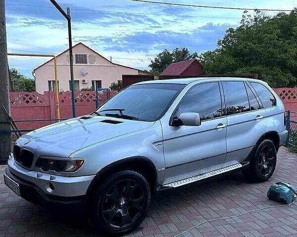 Серый БМВ Х5, объемом двигателя 3 л и пробегом 345 тыс. км за 11200 $, фото 1 на Automoto.ua