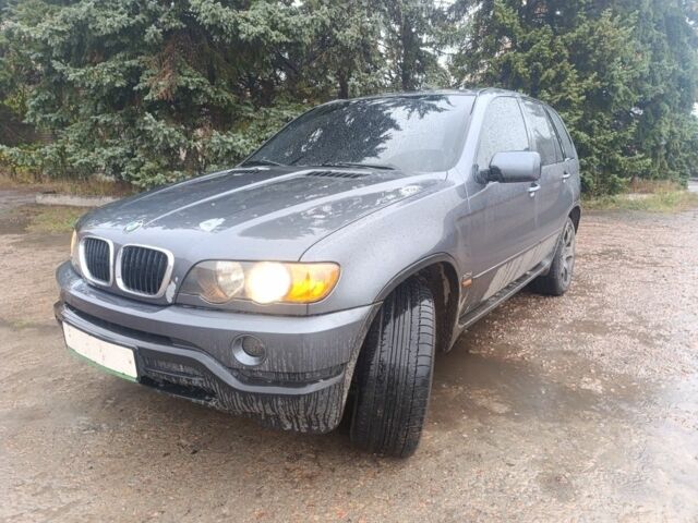 Серый БМВ Х5, объемом двигателя 3 л и пробегом 300 тыс. км за 4700 $, фото 1 на Automoto.ua