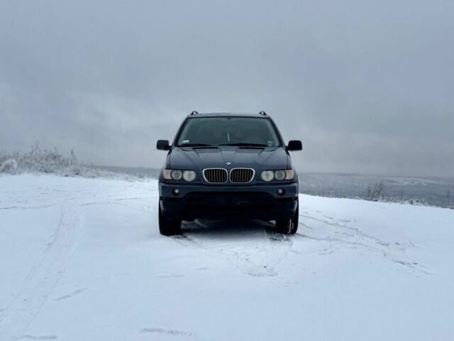 Серый БМВ Х5, объемом двигателя 3 л и пробегом 300 тыс. км за 6000 $, фото 1 на Automoto.ua