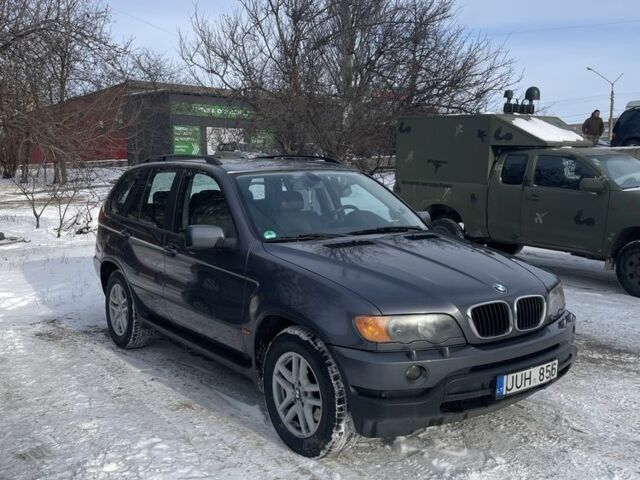 Сірий БМВ Х5, об'ємом двигуна 3 л та пробігом 394 тис. км за 6300 $, фото 1 на Automoto.ua