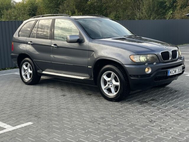 Сірий БМВ Х5, об'ємом двигуна 3 л та пробігом 481 тис. км за 4350 $, фото 1 на Automoto.ua