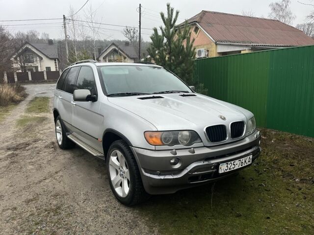 Серый БМВ Х5, объемом двигателя 3 л и пробегом 272 тыс. км за 5700 $, фото 1 на Automoto.ua