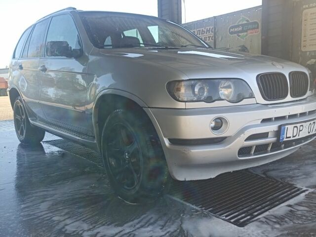 Сірий БМВ Х5, об'ємом двигуна 3 л та пробігом 320 тис. км за 4500 $, фото 1 на Automoto.ua