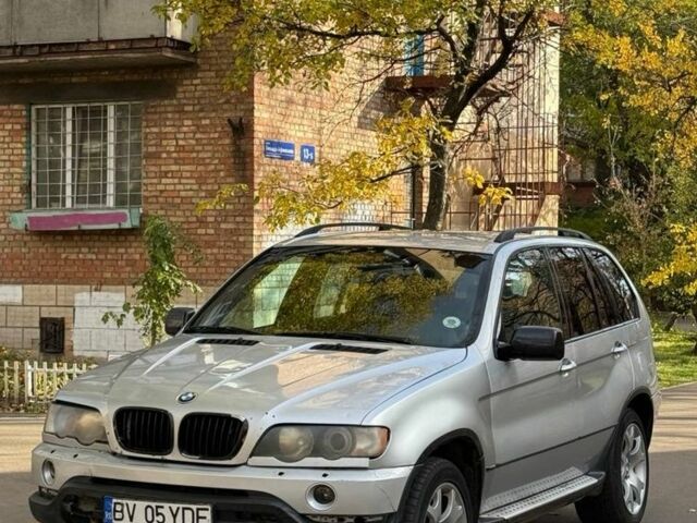 Серый БМВ Х5, объемом двигателя 3 л и пробегом 350 тыс. км за 3450 $, фото 1 на Automoto.ua
