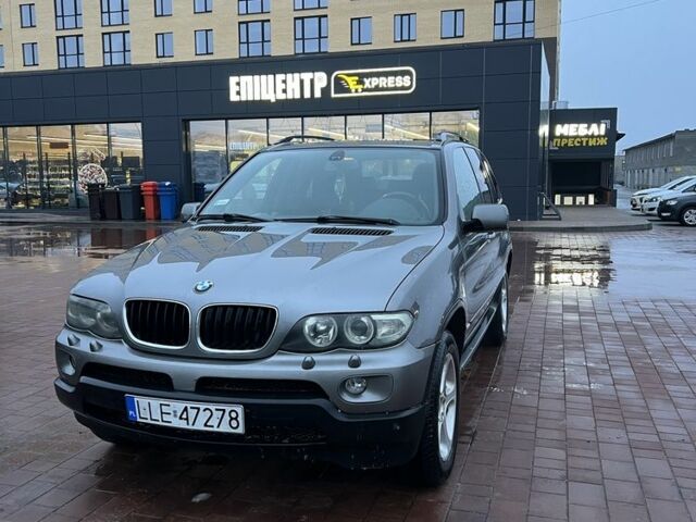 Сірий БМВ Х5, об'ємом двигуна 3 л та пробігом 331 тис. км за 4500 $, фото 1 на Automoto.ua