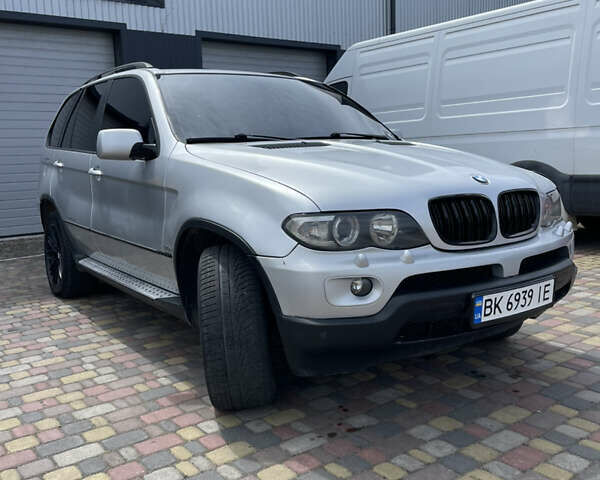Серый БМВ Х5, объемом двигателя 3 л и пробегом 385 тыс. км за 10200 $, фото 1 на Automoto.ua