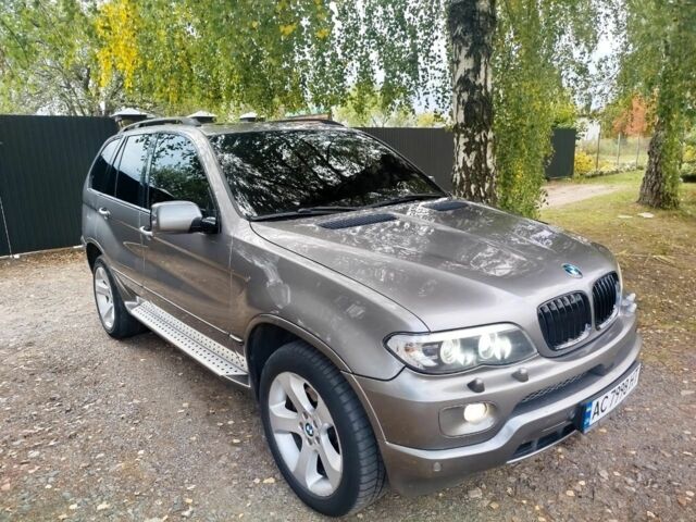 Серый БМВ Х5, объемом двигателя 3 л и пробегом 511 тыс. км за 10399 $, фото 1 на Automoto.ua
