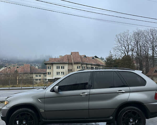 Сірий БМВ Х5, об'ємом двигуна 3 л та пробігом 349 тис. км за 7000 $, фото 1 на Automoto.ua