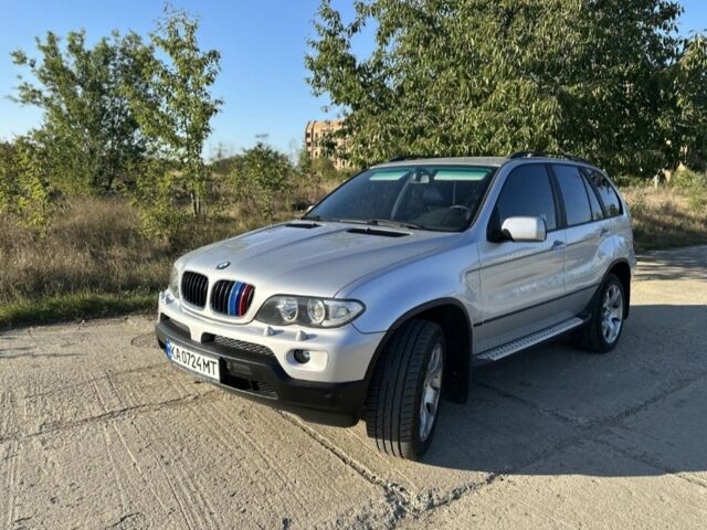 Серый БМВ Х5, объемом двигателя 3 л и пробегом 203 тыс. км за 11500 $, фото 1 на Automoto.ua