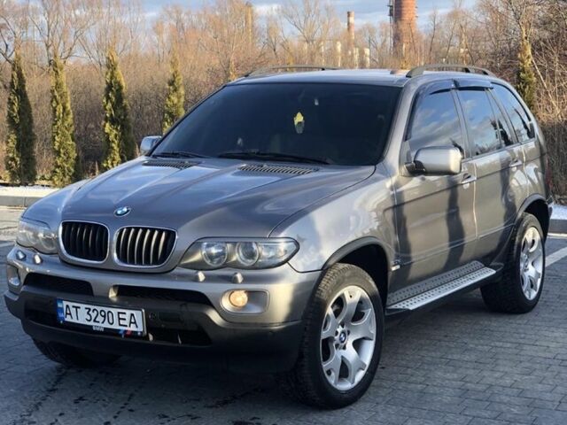Серый БМВ Х5, объемом двигателя 3 л и пробегом 356 тыс. км за 11900 $, фото 1 на Automoto.ua