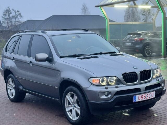 Серый БМВ Х5, объемом двигателя 3 л и пробегом 300 тыс. км за 6650 $, фото 1 на Automoto.ua