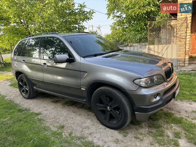 Сірий БМВ Х5, об'ємом двигуна 3 л та пробігом 382 тис. км за 13000 $, фото 1 на Automoto.ua