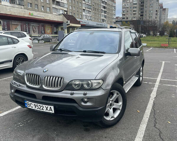 Серый БМВ Х5, объемом двигателя 3 л и пробегом 443 тыс. км за 11200 $, фото 1 на Automoto.ua