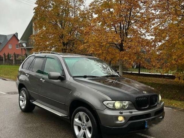 Серый БМВ Х5, объемом двигателя 3 л и пробегом 340 тыс. км за 4642 $, фото 1 на Automoto.ua