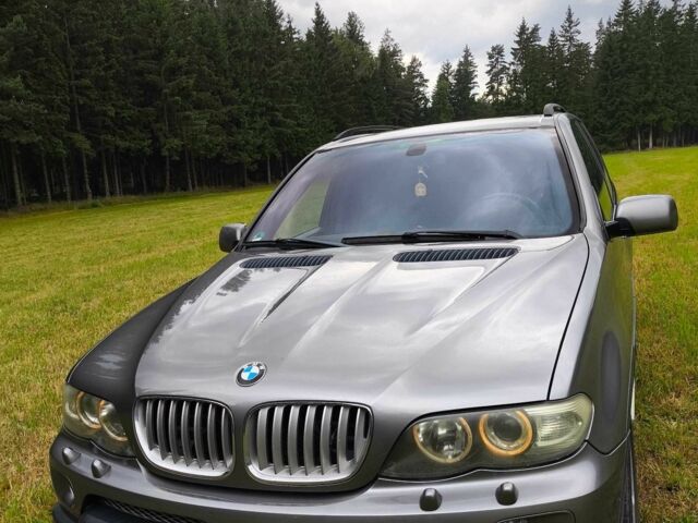Серый БМВ Х5, объемом двигателя 3 л и пробегом 311 тыс. км за 11500 $, фото 1 на Automoto.ua